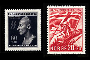 Third Reich AXIS & Occupation Stamps