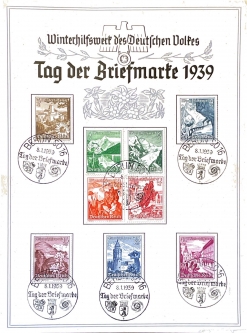 GE B123-31 Austria Scenic Sites Stamp Day Souvenir Sheet