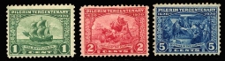 US 548-50 1920 Pilgrim Tercentenary  Set