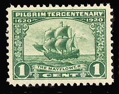 US 548 1920 One-Cent Mayflower