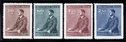 Bohemia & Moravia B9-12, Hitler's Birthday Stamps