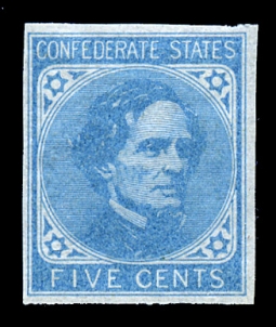 "CSA 6, Five-cent Jefferson Davis"