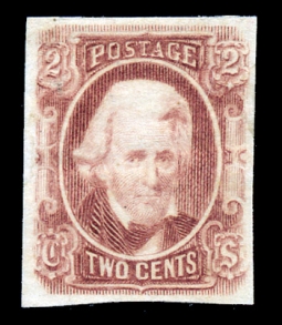"CSA 8, Two-cent Andrew Jackson Double Transfer"