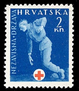 Croatia  RA 2 Wounded Soldier