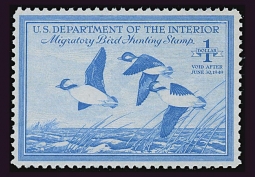 "RW15, VF NH Buffleheads, Duck Stamp"