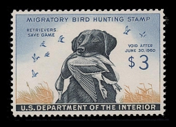 "RW26, VF NH Labrador Retiever  Duck Stamp"