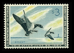 "RW30, VF NH Brandt  Duck Stamp"