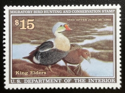 "RW58, VF NH King Elders, Duck Stamp"