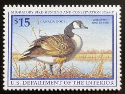 "RW64, VF NH Canada Goose, Duck Stamp"