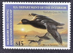 "RW69, VF NH Black Scooters, Duck Stamp"