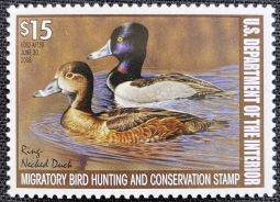 "RW74, VF NH Ring-Necked Duck Stamp"