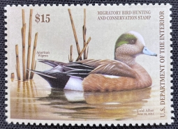 RW77 American Wigeon Duck Stamp