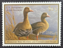 RW78 White-Fronted Geese Duck Stamp