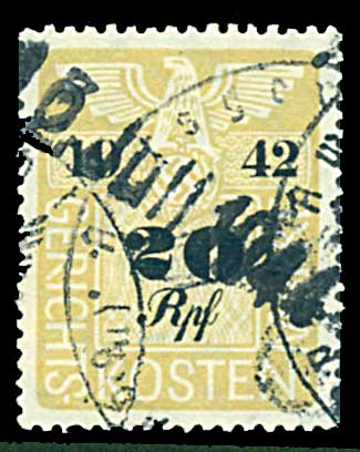 Court Fee Stamp1942 20pf