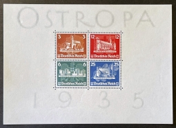 B68 1935 Ostropa Souvenir Sheet