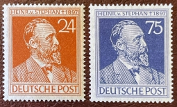 1947 Honoring Heinrich von Stephan 578-79