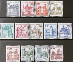 GE 1231-42 NH 1977-9 German Castles