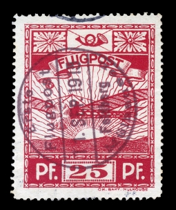 GE 1913 Semi-Official Airmail, MI. 10