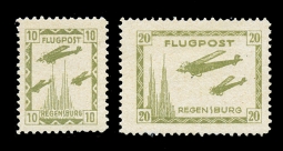 GE 1925 Semi-Official Airmail, MI. 15-16 Easter Flights