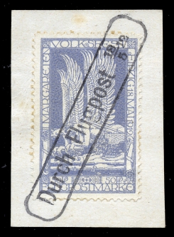 GE 1912 Semi-Official Airmail, MI. 4a Margaret Fair