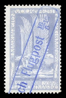 GE 1912 Semi-Official Airmail, MI. 4a Margaret Fair