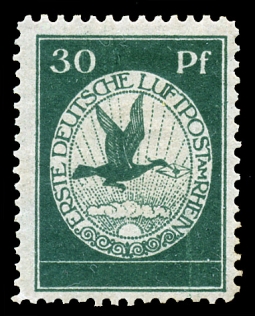 GE 1912 Semi-Official Airmail, MI. III.