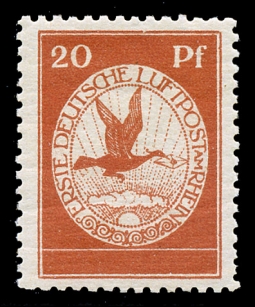 GE 1912 Semi-Official Airmail, MI. II.