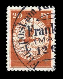 GE 1912 Semi-Official Airmail, MI. II.