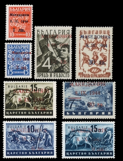 N1-8, MI 1-8, Occupation of Macedonia