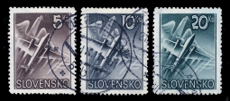 Slovakia C7-9, 1940 Allegory of Flight