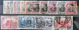 GE 80-95, Germania and Kaiser Watermarked Set