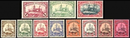 1900 #11-21a Kaiser's Yacht Complete Set