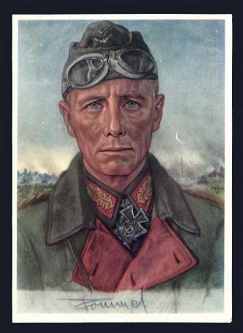 Gen. Rommel Propaganda Card