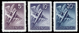 Slovakia C7-9,  1940 Allegory of Flight