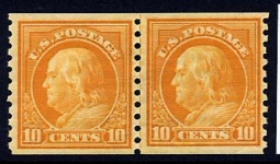 US 497  1916 10 Cent Washington Coil.