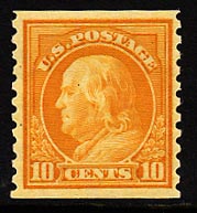 US 497  1916 10 Cent Washington Coil