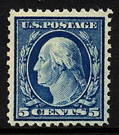 US 504 1917 Five-cent Washington