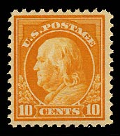 US 510 1917  10-cent  Franklin