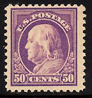 US 517 1917 50-cent  Franklin