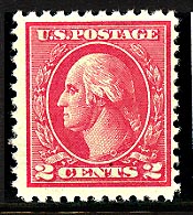 US 527 1918 Two-cent Washington Offset