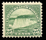 US 568 25-cent 1922 Niagara Falls