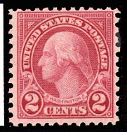 US 579 1923 Two-cent Washington