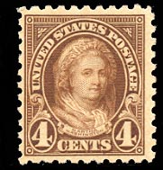 US 585 Four-cent Martha Washington