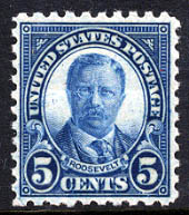 US 586 Five-cent Roosevelt