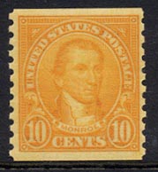 US 603 1923 10-cent Monroe Coil