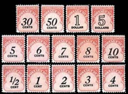 US J88-101 Modern Postage Dues