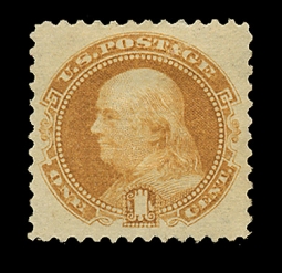 US 112 1869 1 Cent Franklin Pictorial