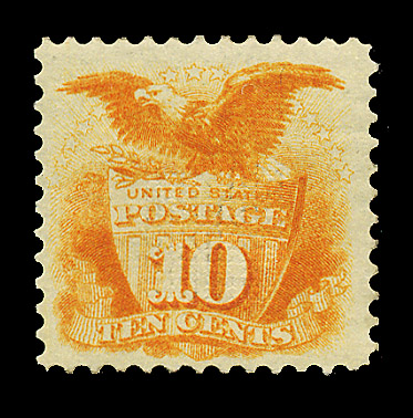 US 116 1869 10 Cent Eagle & Shield: Allstamp.net