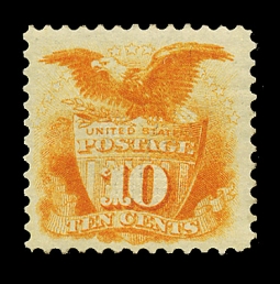 US 116 1869 10 Cent Eagle & Shield