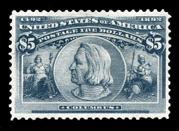 US 245  $5  Christopher Columbus